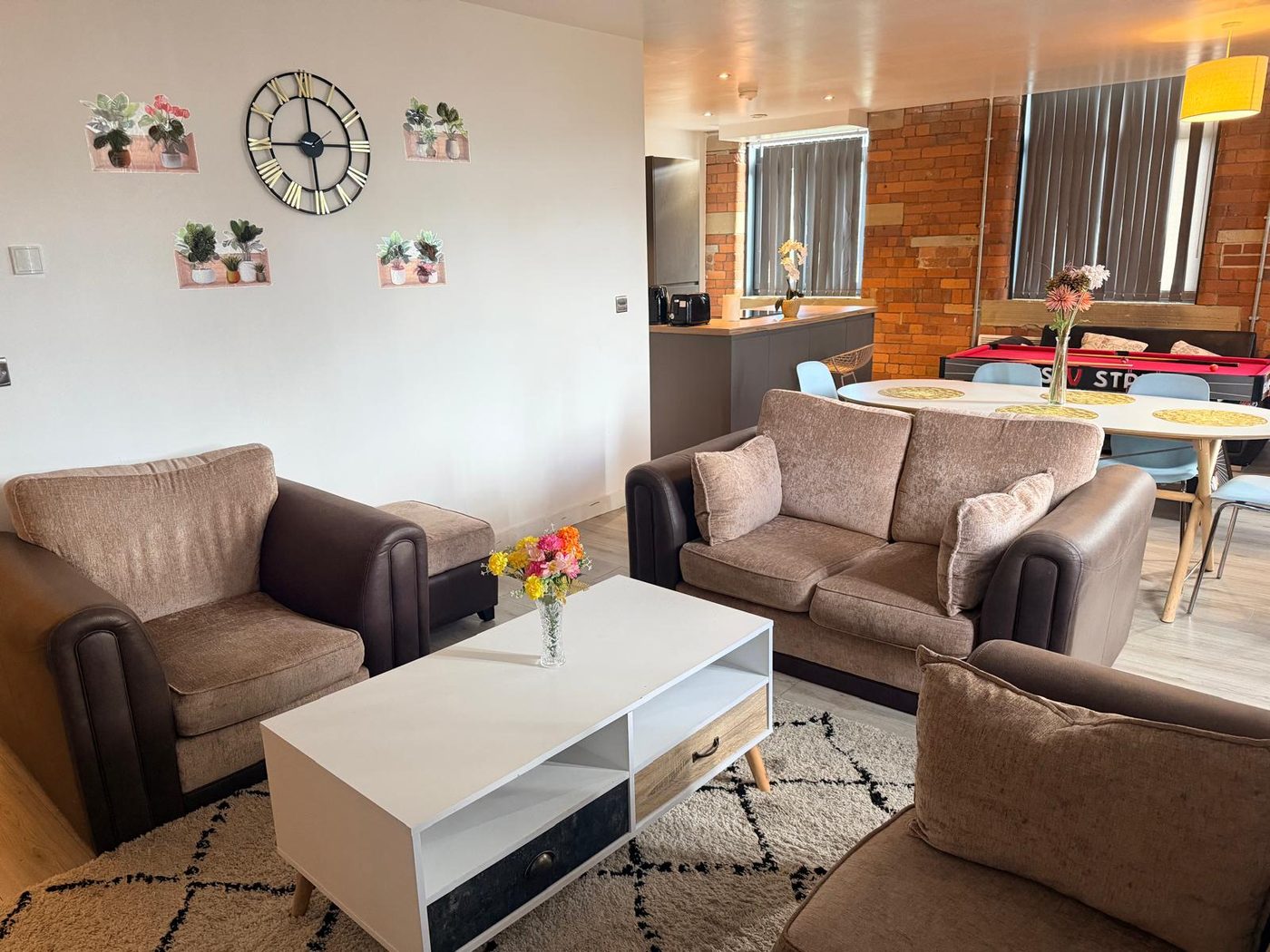 Family home — lounge and games area